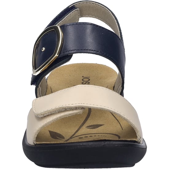 JOSEF SEIBEL Damen Sandale Ibiza 12 in creme-dunkelblau - Image 5