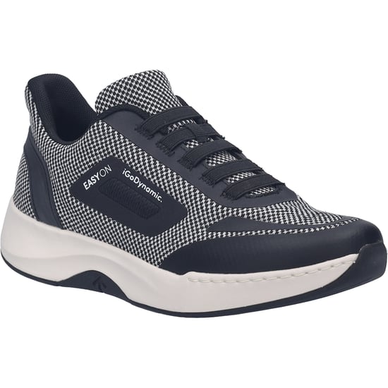 JOSEF SEIBEL Damen Sneaker Elli 17 in schwarz-weiss - Image 1