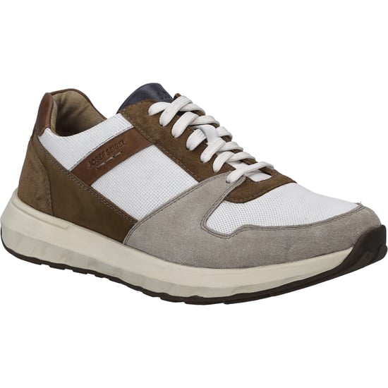 JOSEF SEIBEL Herren Sneaker Cameron 10 in weiss-braun - Image 1