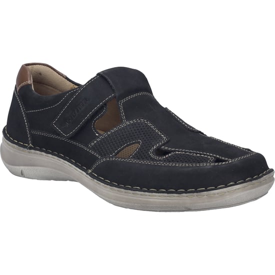 JOSEF SEIBEL Herren Halbschuh New Anvers 81 in dunkelblau - Image 1