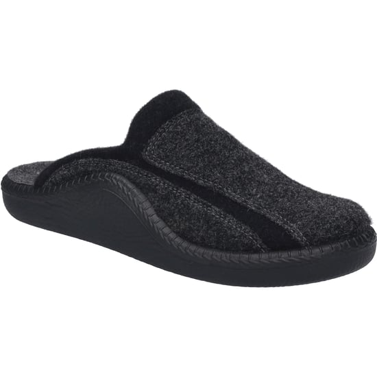 JOSEF SEIBEL Herren Hausschuh Monaco H 12 in titan-kombi - Image 1