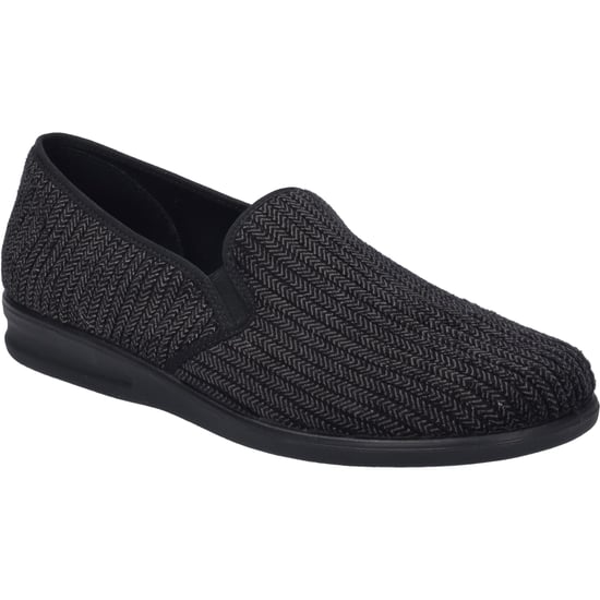 JOSEF SEIBEL Herren Hausschuh Belfort 122 in schwarz - Image 1