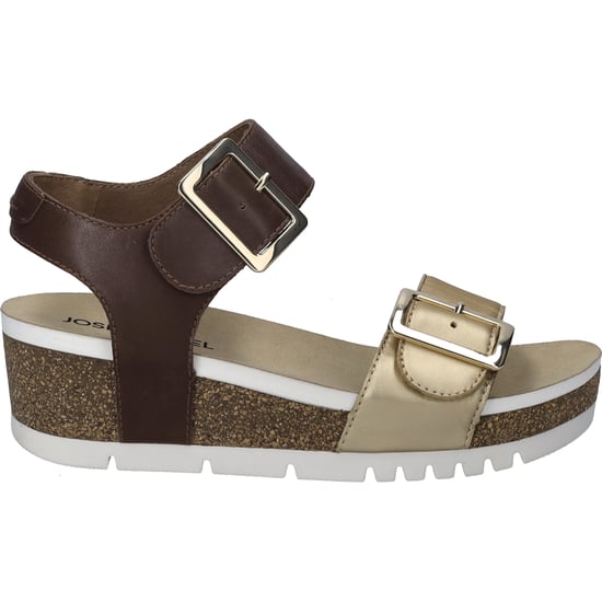 JOSEF SEIBEL Damen Sandale Quinn 02 in gold-kombi - Image 2