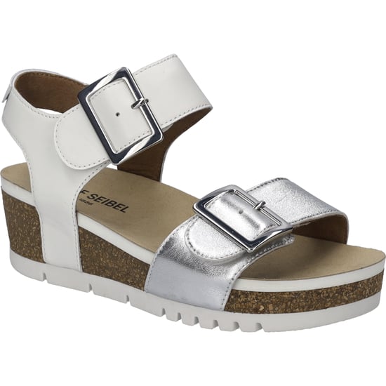 JOSEF SEIBEL Damen Sandale Quinn 02 in silber-kombi - Image 1