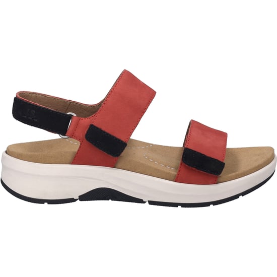 JOSEF SEIBEL Damen Sandale Estelle 04 in rot-kombi - Image 2