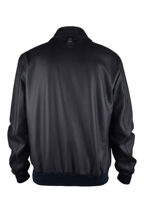 Billionaire Lederjacke Schwarz - Image 2