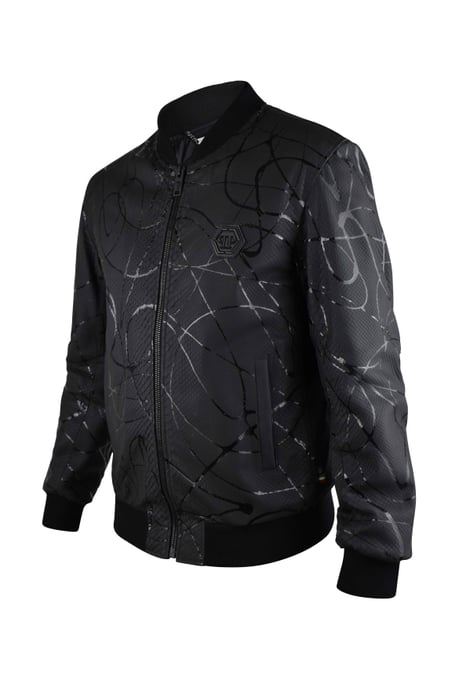 Philipp Plein Lederjacke Schwarz - Image 4