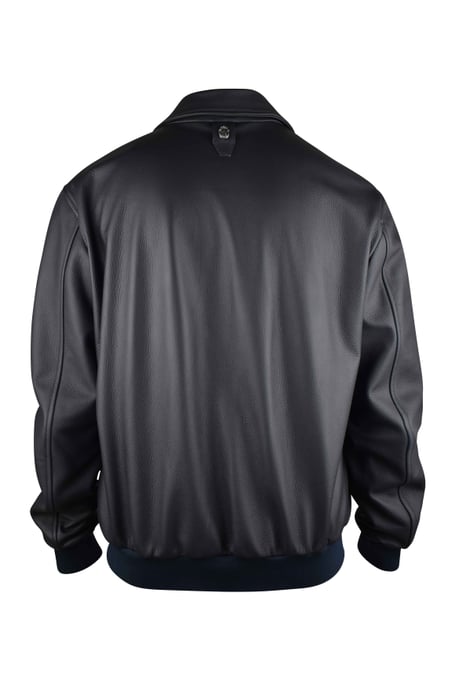 Billionaire Lederjacke Schwarz - Image 2