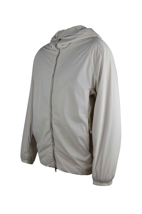Stone Island Wasserdichte Jacke Weiß - Image 4