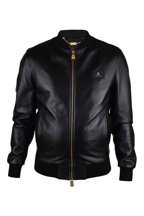 Billionaire Lederjacke Schwarz - Image 1