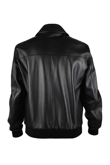 Philipp Plein Lederjacke Schwarz - Image 2