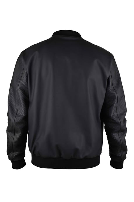 Philipp Plein Lederjacke Schwarz - Image 2
