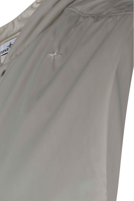 Stone Island Wasserdichte Jacke Weiß - Image 3