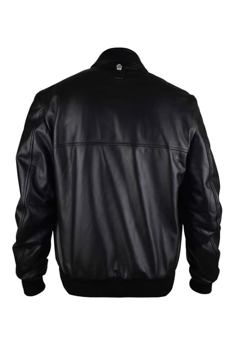 Billionaire Lederjacke Schwarz - Image 2