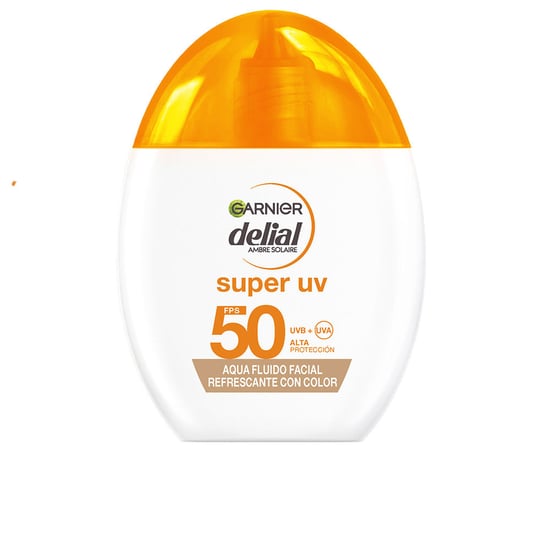 Delial Super Uv Aqua Erfrischendes Gesichtsfluid Mit Farbe Lsf 50 40 ml - Image 1
