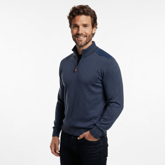 Norlund Pullover Sipan Blau - Image 4