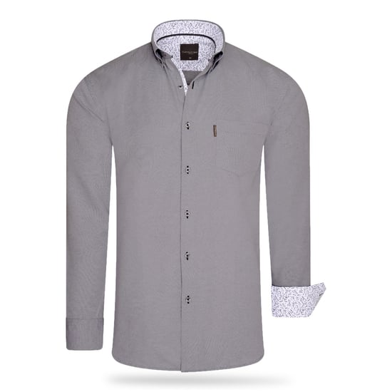 Cappuccino Italia Chemises Chemise Coupe Régulière Anthracite Gris - Image 1