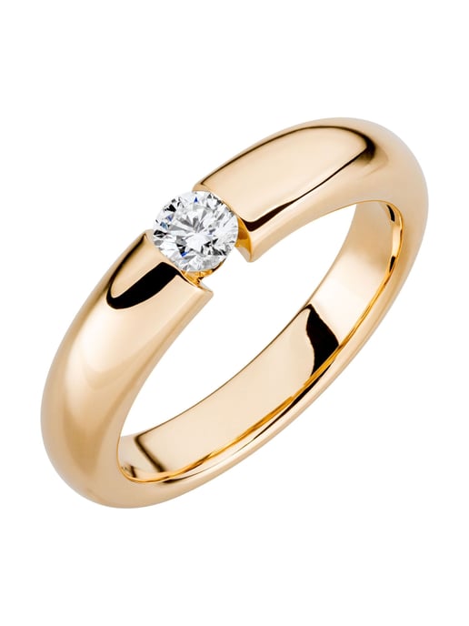 Orolino Ring Gold 750 mit natürlichem Brillant 0,25ct. - Image 3