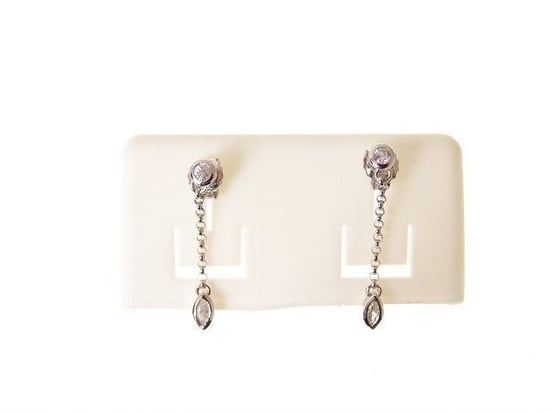 Orphelia Damen 925 Sterling Silber Tropfenohrringe - Silber ZO-5488 - Image 2