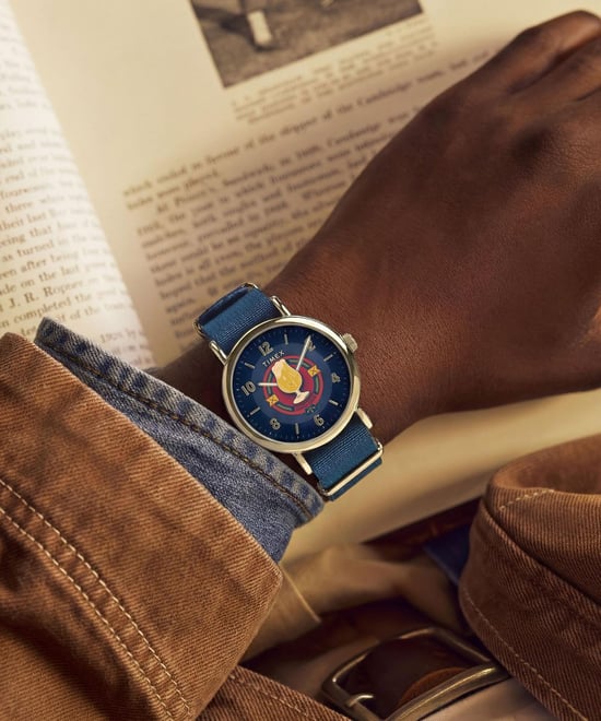 Timex Harry Potter X Timex Weekender Butterbeer Blau Unisex Armbanduhr TW2Y76100 - Image 5