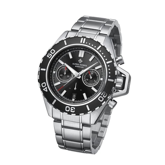 Alpha Sierra Uhr Hurricane Silber - Image 1