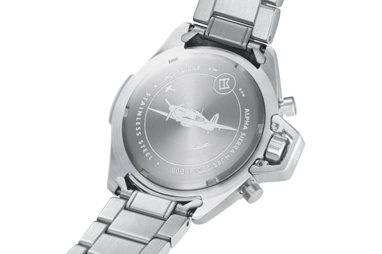 Alpha Sierra Uhr Hurricane Silber - Image 6