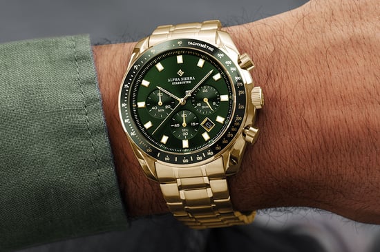 Alpha Sierra Uhr Starbuster Gold - Image 3
