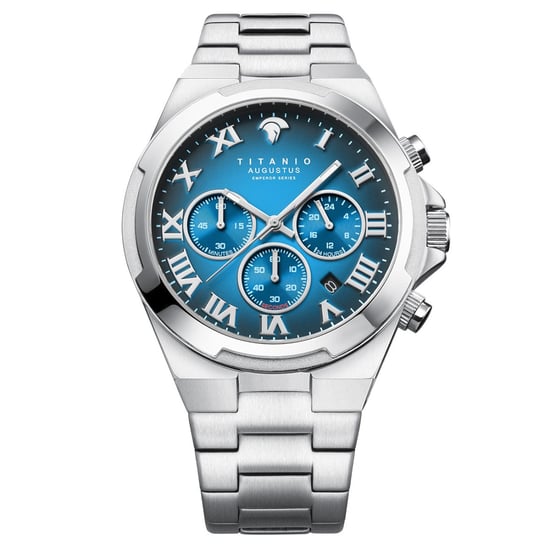 Titanio Uhr Augustus Silber - Image 1