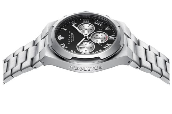 Titanio Uhr Augustus Silber - Image 5