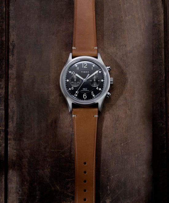 Timex Military Mk1 Braun Herren Armbanduhr TW2Y71100 - Image 5