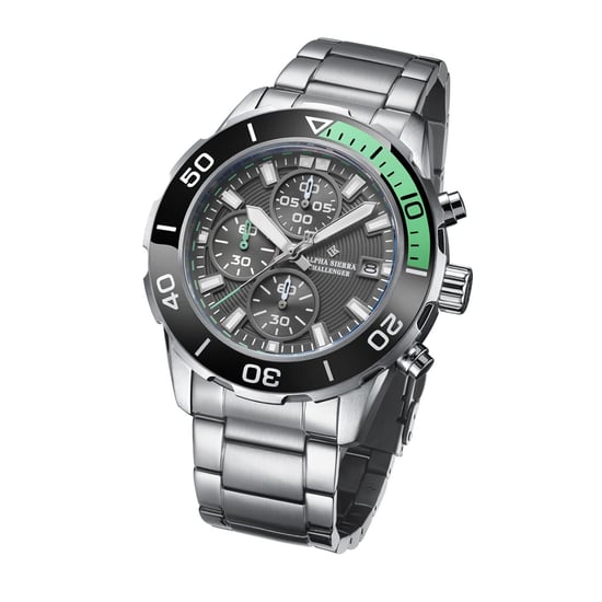 Alpha Sierra Uhr Challenger Silber - Image 1