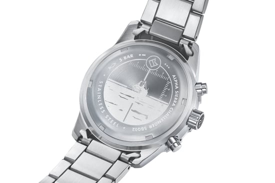 Alpha Sierra Uhr Challenger Silber - Image 3