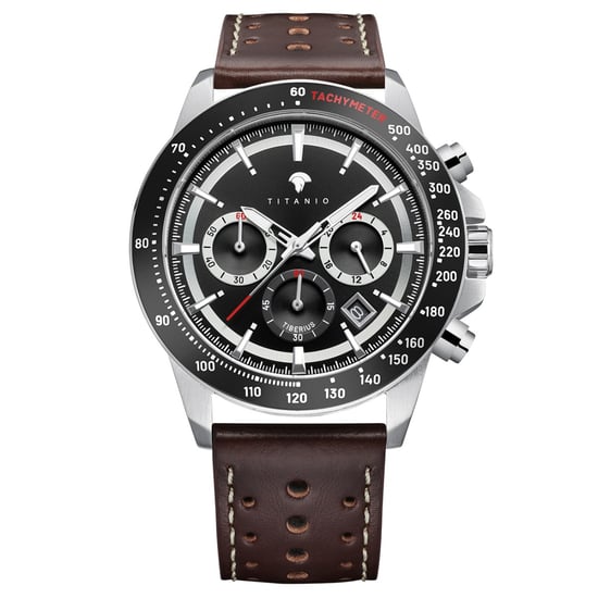 Titanio Uhr Tiberius Silber - Image 1
