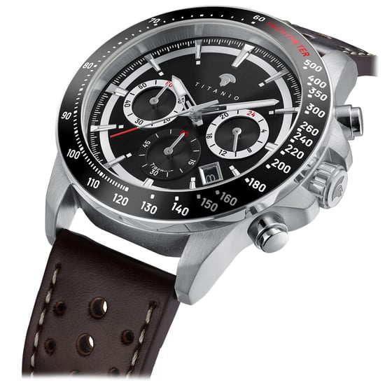 Titanio Uhr Tiberius Silber - Image 2