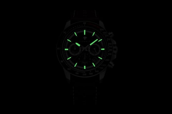 Titanio Uhr Tiberius Silber - Image 4