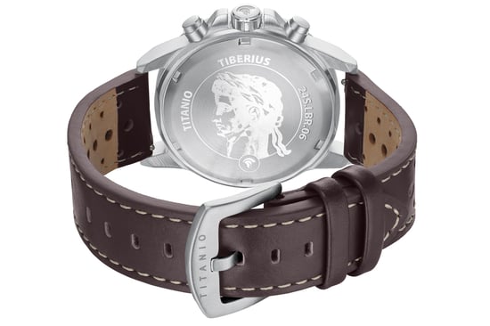 Titanio Uhr Tiberius Silber - Image 5