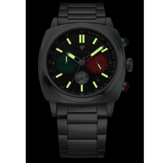 Titanio Uhr Caesar Silber - Image 3