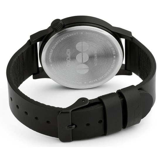Komono Uhr Winston Regal Schwarz - Image 2