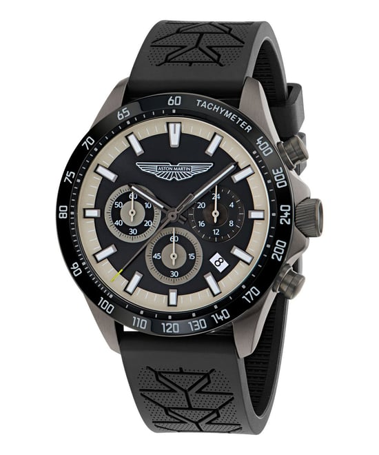 Aston Martin Aml Icon Spt Herren Schwarz Uhr MTIS2S606 - Image 3