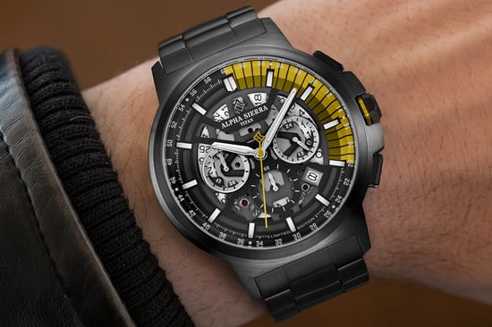 Alpha Sierra Uhr Titan Schwarz - Image 3