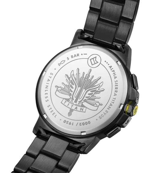 Alpha Sierra Uhr Titan Schwarz - Image 5