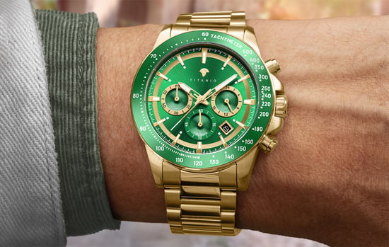 Titanio Uhr Tiberius Gold - Image 3
