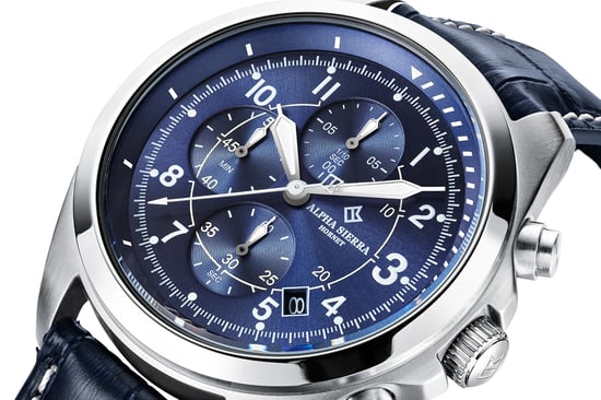 Alpha Sierra Uhr Hornet Silber - Image 2