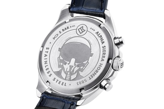 Alpha Sierra Uhr Hornet Silber - Image 3