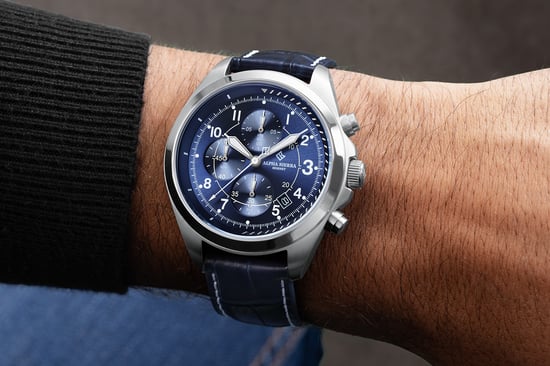 Alpha Sierra Uhr Hornet Silber - Image 4