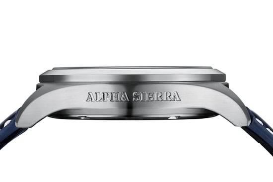 Alpha Sierra Uhr Hornet Silber - Image 5