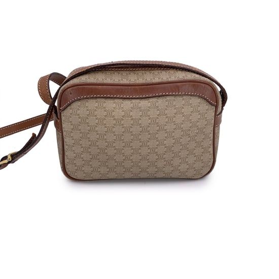 Celine Vintage Stoff-Umhängetasche Triumphe Vintage - Image 3