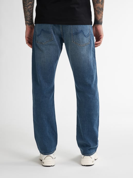 Petrol Industries - Lewis Loose Fit Jeans Reefview Herren - Blau - Image 4