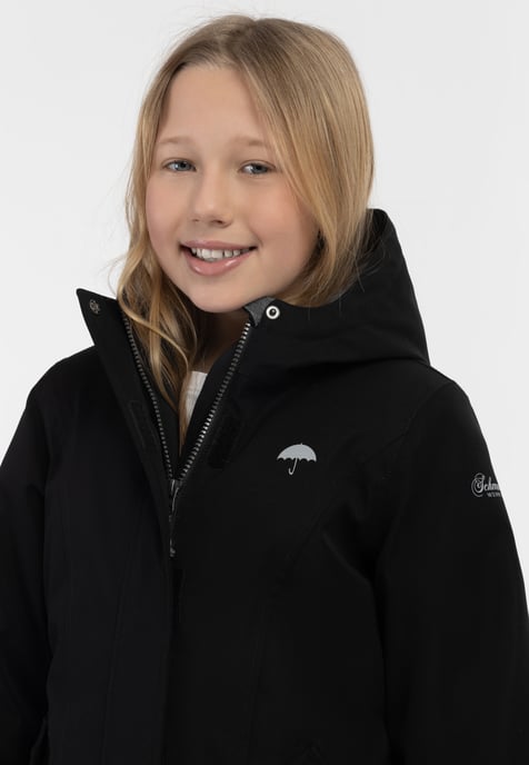 Schmuddelwedda Anorak + Tagesrucksack - SET Mädels schwarz - Image 4