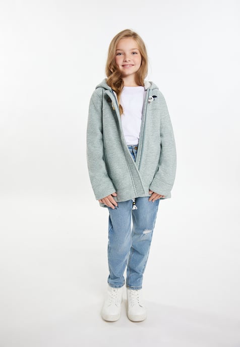 Schmuddelwedda Mantel + Tagesrucksack - SET Mädels Minzmelange - Image 2